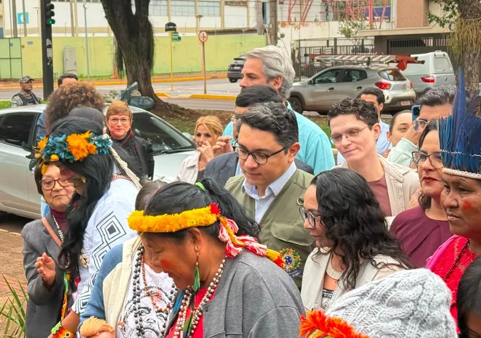 Eloy Terena prometeu rigor nas investigações.(Foto: Heio Freitas/ Campo Grande News)
