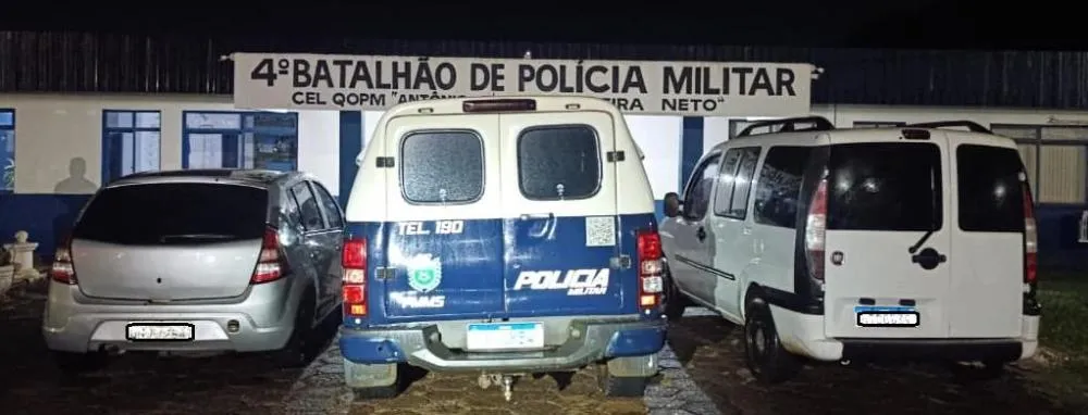 Polícia Militar apreende mercadorias estrangeiras sem documentação durante fiscalização em Ponta Porã