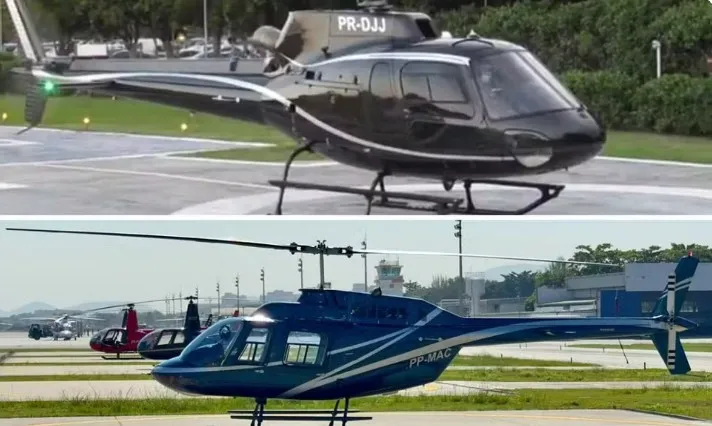 Entre as vítimas do acidente com helicópteros estão cantor americano e produtor brasileiro 