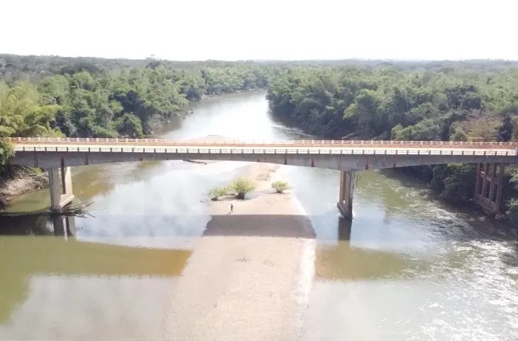 Ponte sobre o Rio Miranda será interditada a partir das 13h desta segunda-feira 