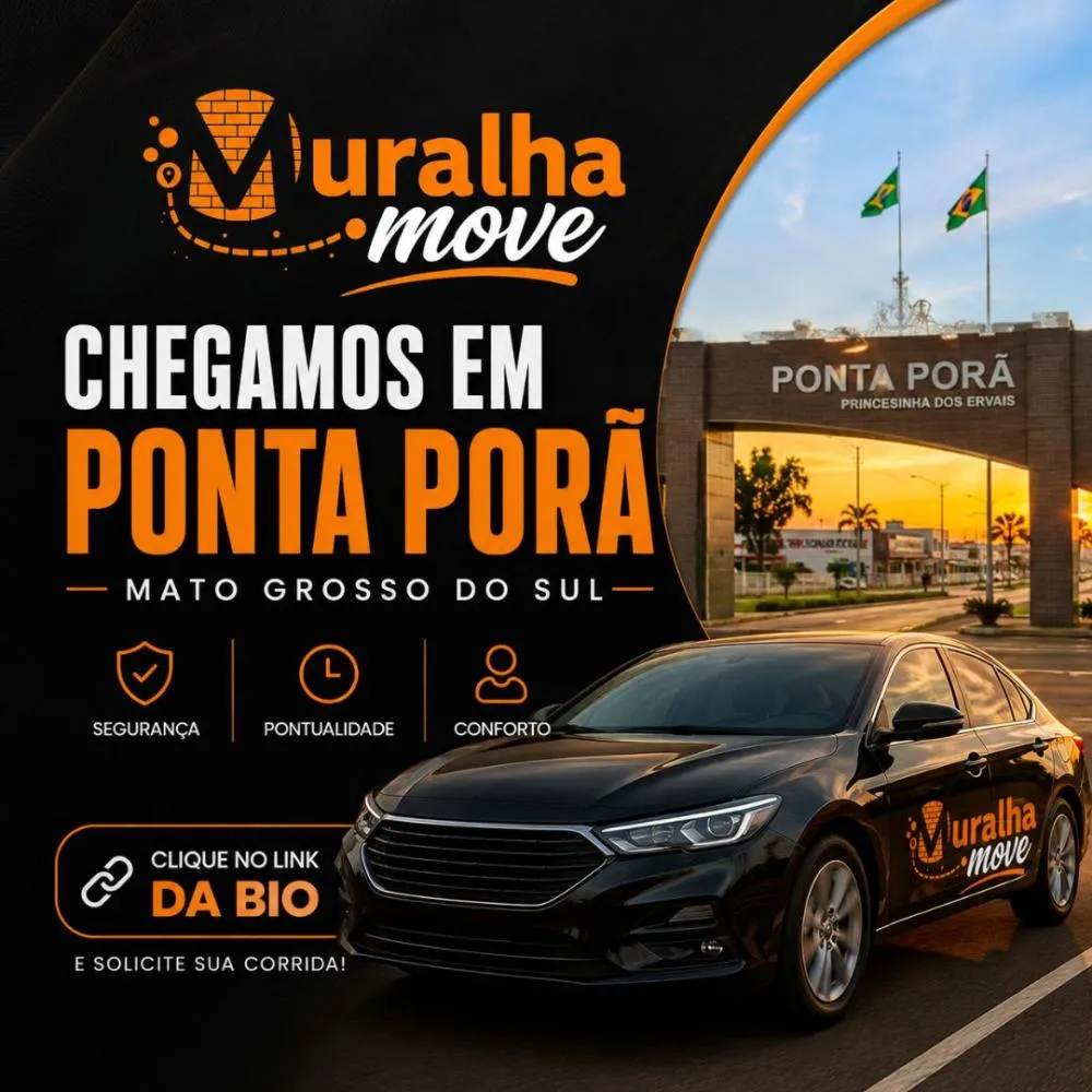 Nova plataforma de mobilidade inicia operação em Ponta Porã com foco em expansão na fronteira