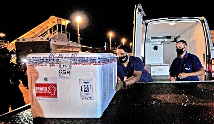 20 mil doses de vacinas serão utilizadas para imunizar idosos a partir de 70 anos em MS