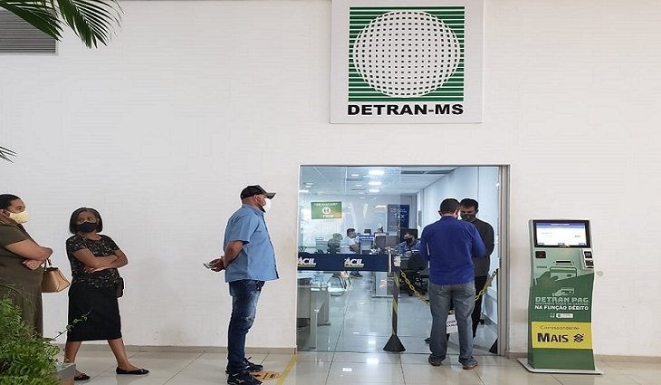 Detran-MS suspende atendimento presencial