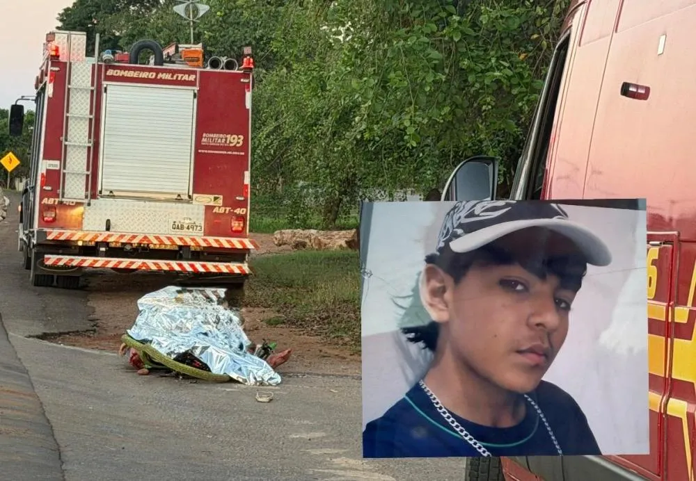 Adolescente de 13 anos morre atropelado por carreta enquanto andava de bicicleta em Jardim