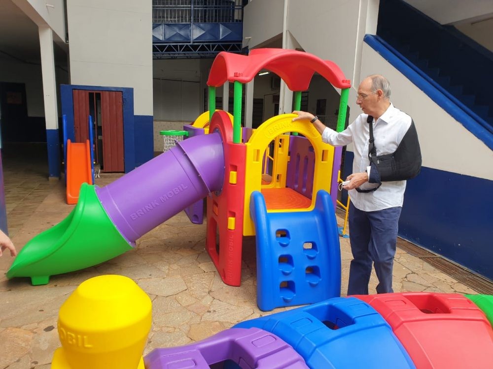 Educação Infantil de Ponta Porã recebe brinquedos e jogos pedagógicos