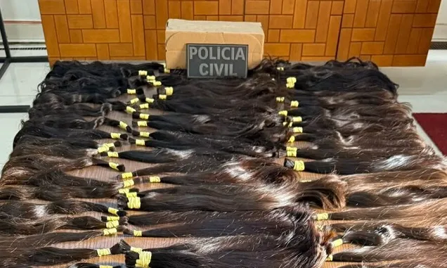 Cabelo humano roubado no Paraguai é encontrado em Campo Grande; dois acabam presos