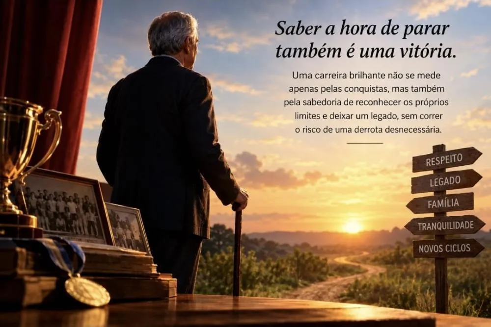 A difícil arte de saber a hora de parar
