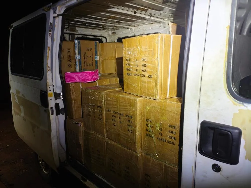 Polícia apreende veículo com mercadorias paraguaias no Distrito de Nova Itamarati