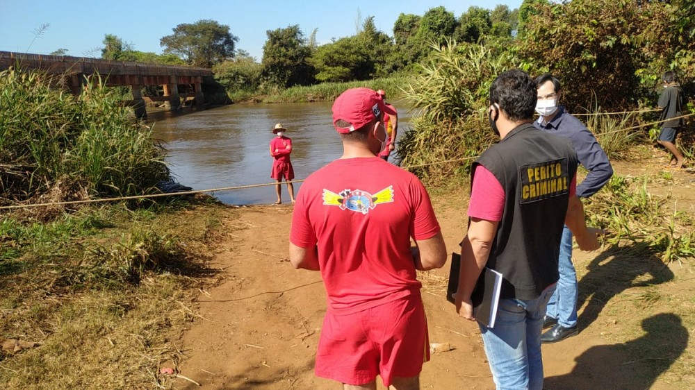 Encontrado corpo de menina que se afogou no Rio Dourado