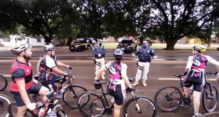 PRF realiza 'Pedal Legal' em cidades de MS