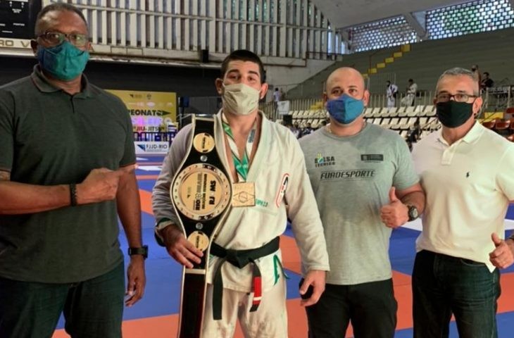 Estado garante medalha dourada no Brasileiro de Jiu-Jitsu Desportivo 2021