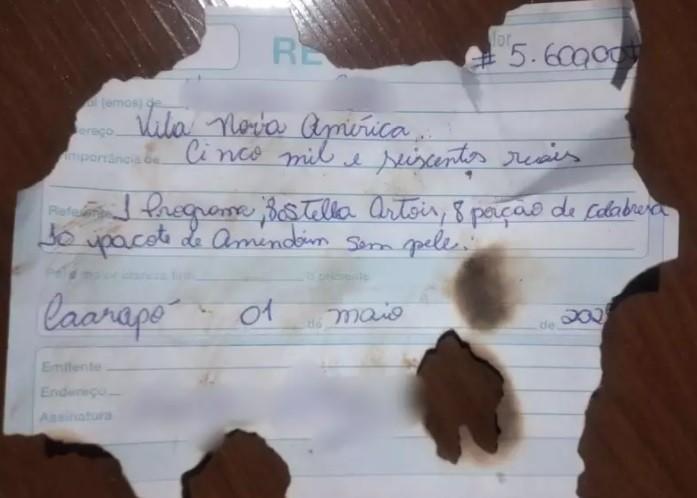 Marido põe fogo em zona e sobra para cliente que assinou promissória