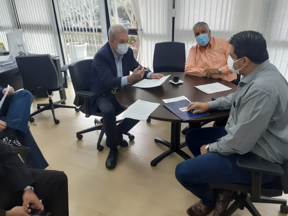 Comerciários de MS se reúnem com secretário Geraldo Resende e querem prioridade na vacinação