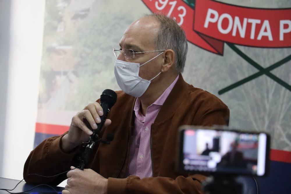 Prefeito de Ponta Porã pede que população redobre cuidados em relação ao covid 19
