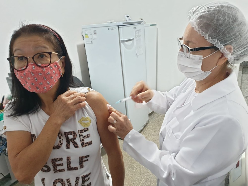Aplicação da D2 da AstraZeneca, Pfizer e Coronavac continua hoje em Ponta Porã