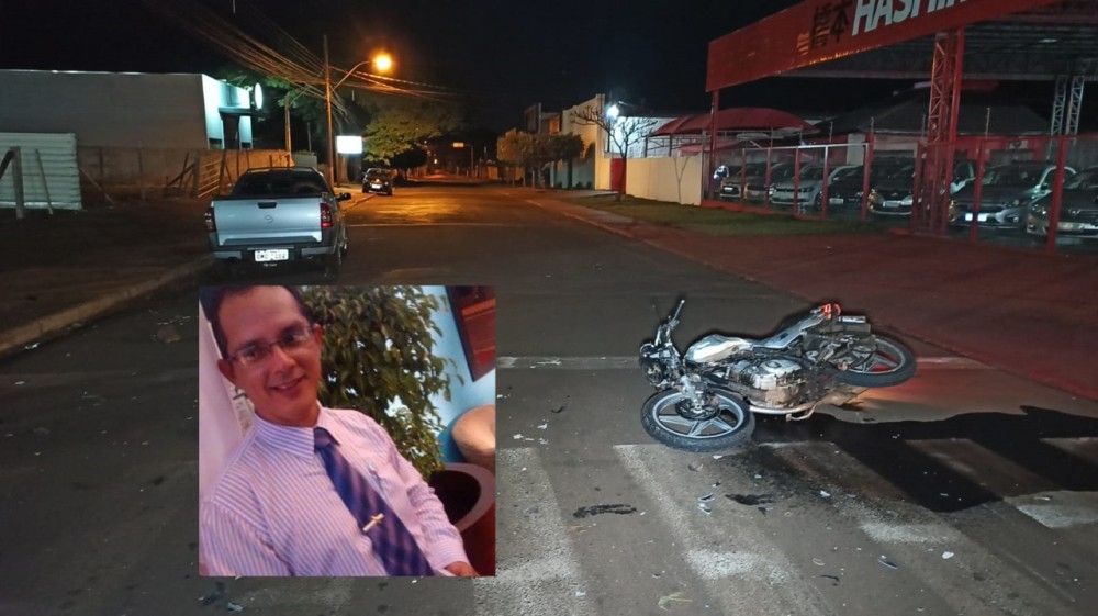 Motociclista que morreu de acidente tinha deixado a esposa no serviço