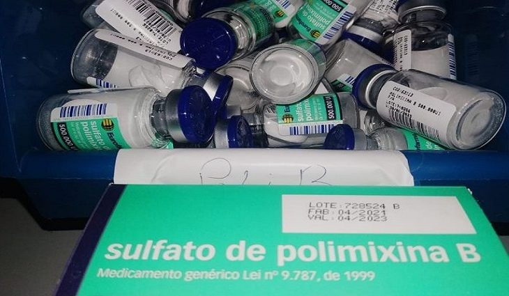 Hospital Regional de MS recebe 18 mil doses de Polimixina B