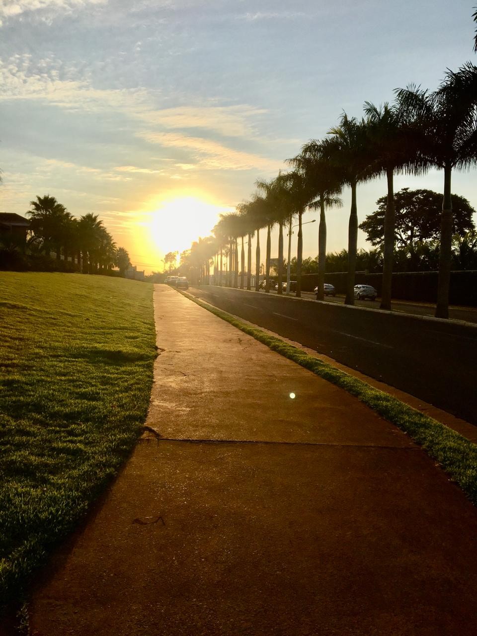 O sábado de tempo aberto e ensolarado em toda a fronteira