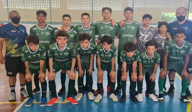 Time de MS vence Praia Clube e se reabilita na Taça Brasil de Futsal Sub-13