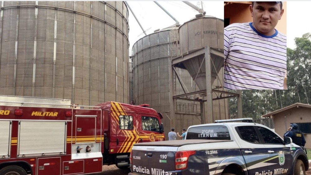 Trabalhador que morreu soterrado em silo é identificado