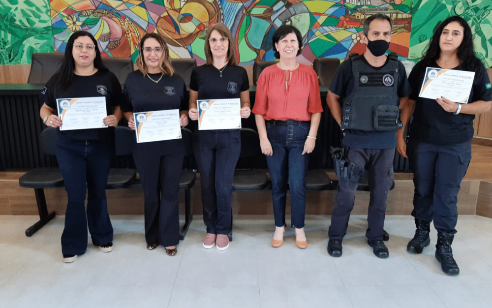 Policiais penais são homenageados na Câmara de Vereadores