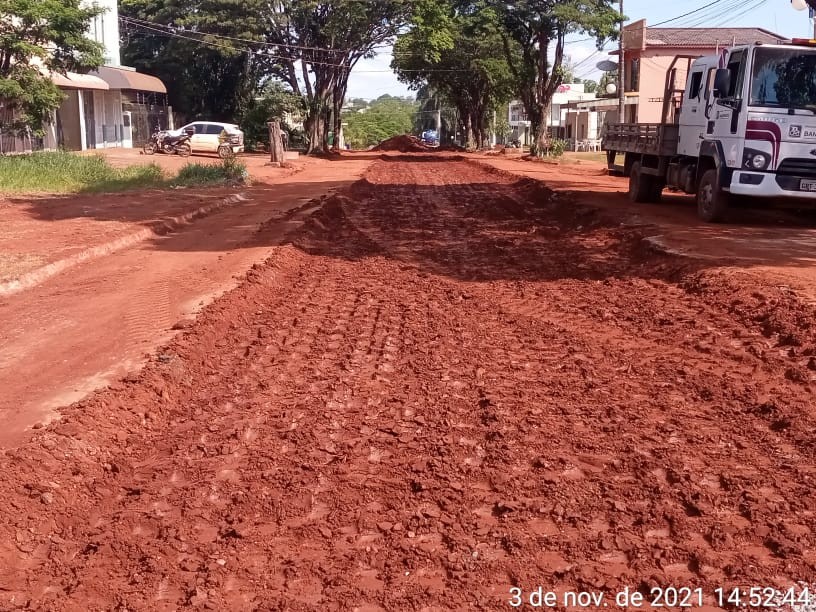 Ruas Baltazar Saldanha e Calógeras são interditadas para obras em Ponta Porã