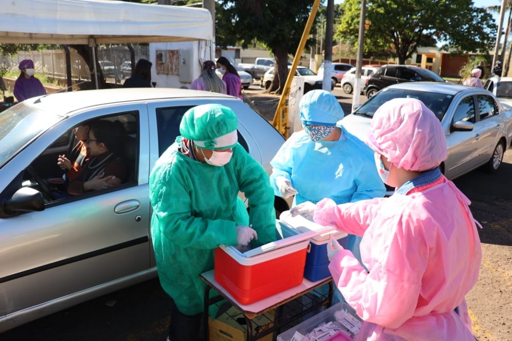 Ponta Porã aplica doses 1, 2 e 3 nesta quinta-feira