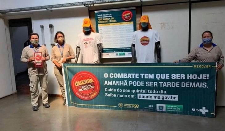 SES inicia entrega de materiais educativos contra a Dengue, Zika e Chikungunya