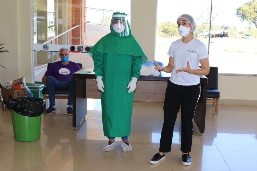 Profissionais do HR de Ponta Porã participam de workshop de enfrentamento ao Covid-19