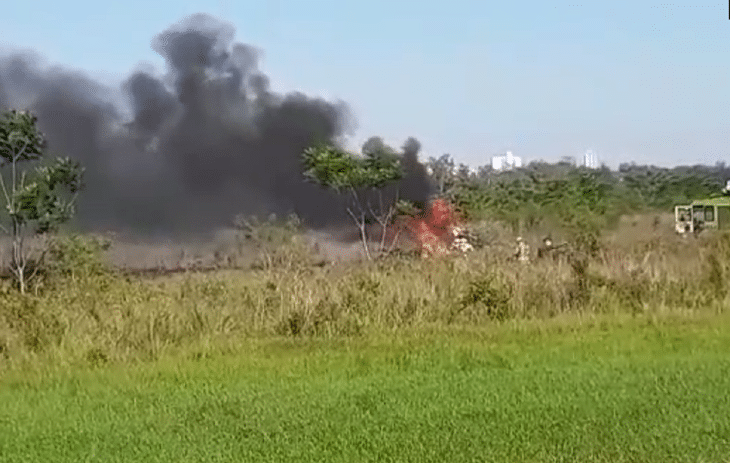 Confirmadas três mortes em acidente com helicóptero militar paraguaio